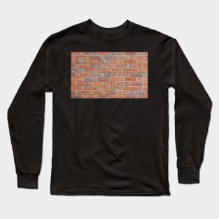 Brick wall texture photo Long Sleeve T-Shirt
